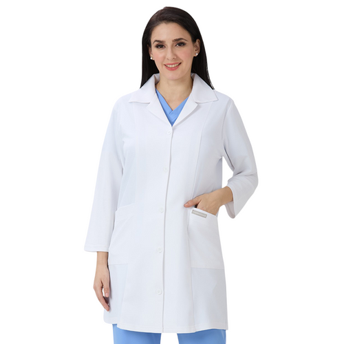 Long Length Full Sleeves Lab Coat